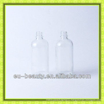 High quality 100ml clear glass bottle